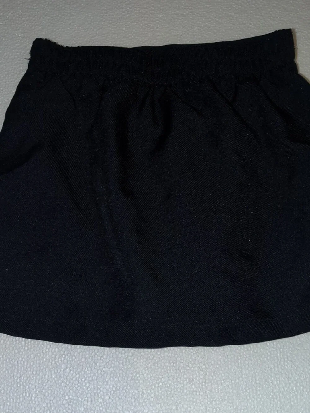 Girl's Navy Pleated Skirt W/ Skorts Uniform 4T